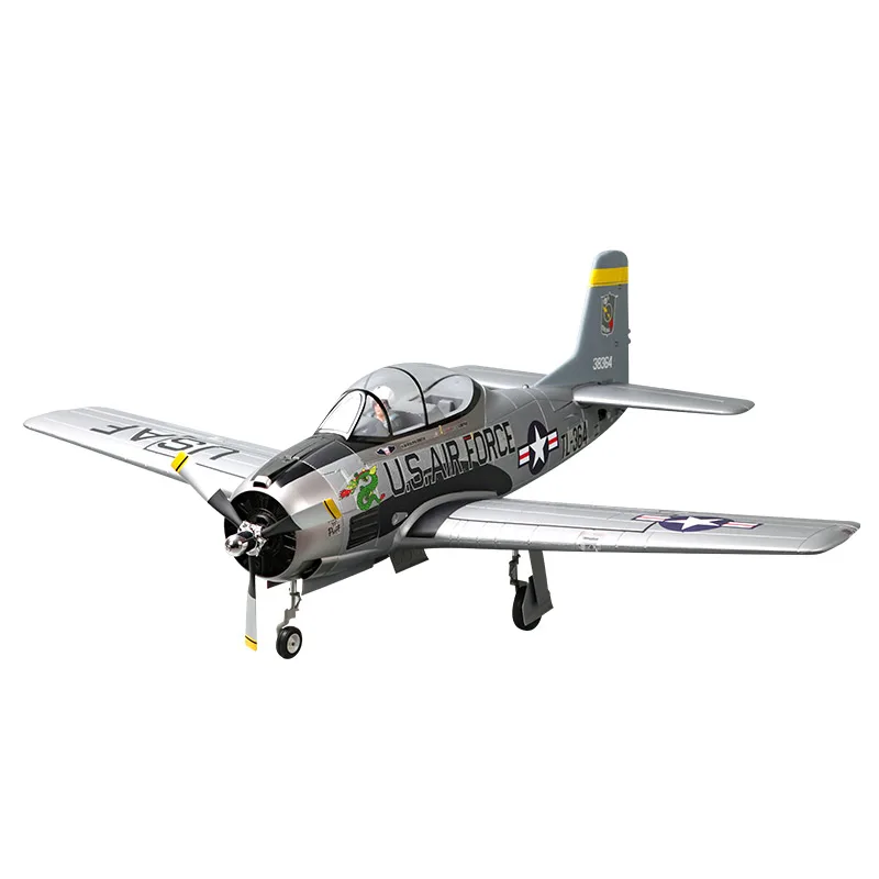 FMS 1400 мм T-28D Троянский конь Вторую мировую войну как настоящие радиоуправляемая