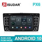 Isudar 2 Din Авто Радио Android 9 для SKODA YetiOctavia 2009 2010 2012 4 ядра Оперативная память 2G Автомобильный мультимедийный DVD видео плеер gps DVR