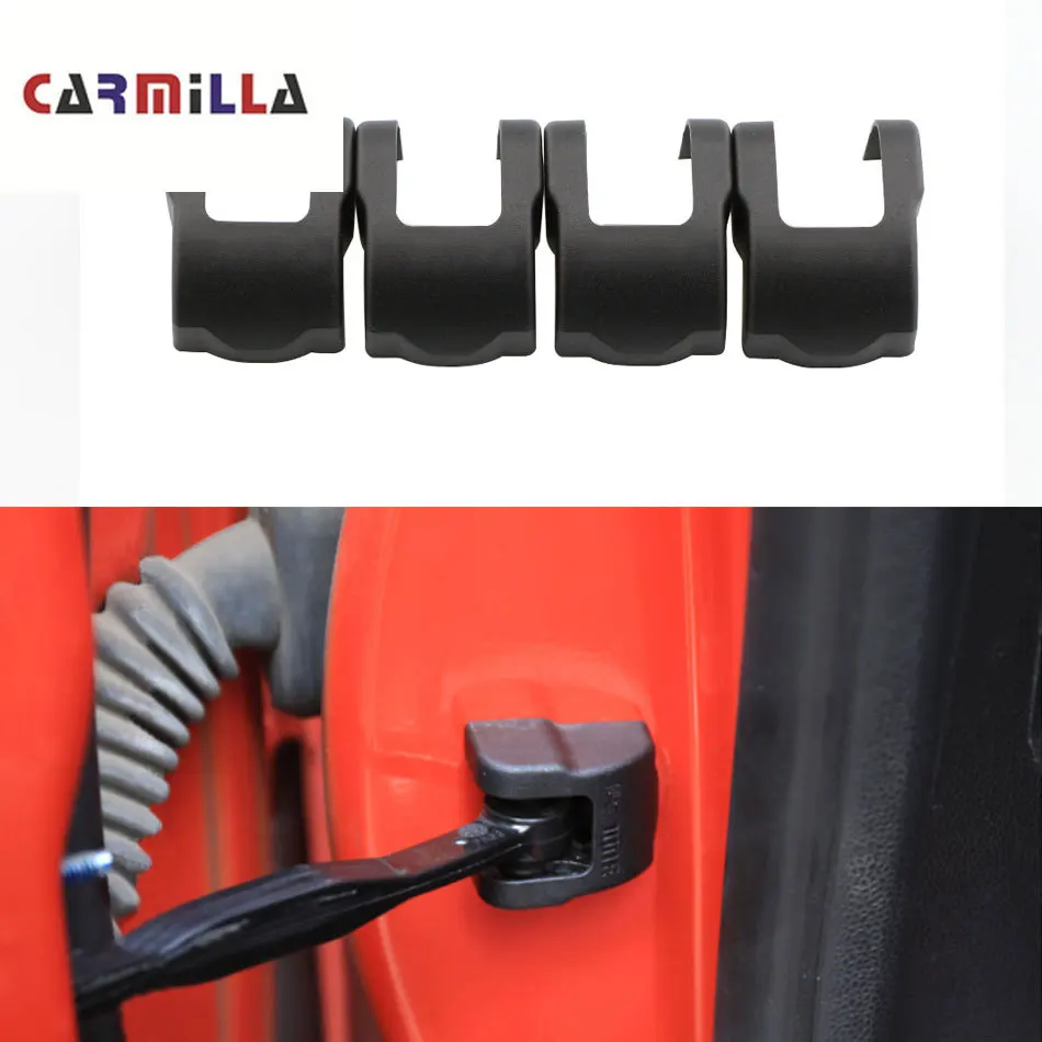 

Крышка стопора двери автомобиля из АБС, защитные крышки для дверного замка для Jeep Renegade 2015-2020, Компас 2, 2017-2020, аксессуары