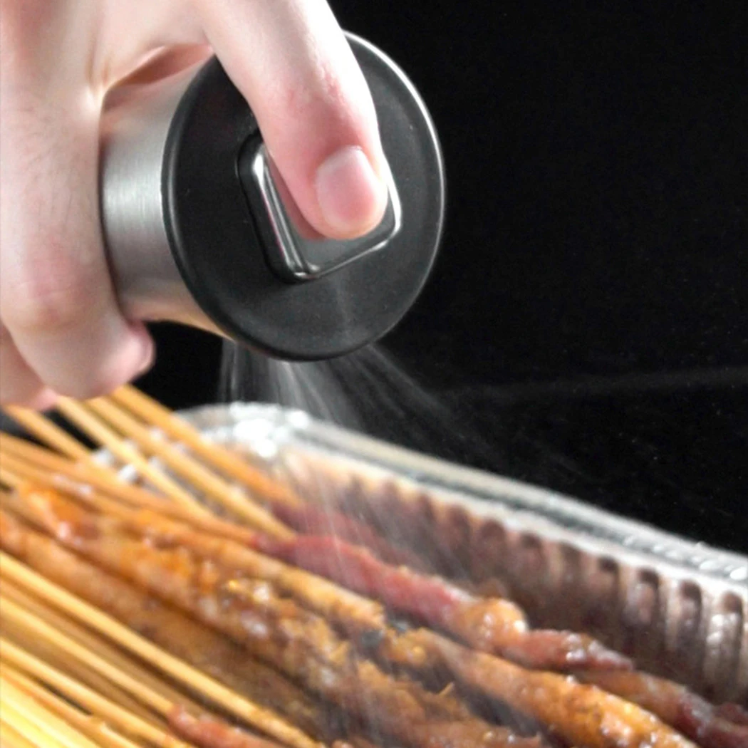

Kitchen Stainless Steel Olive Oil Sprayer Bottle Pump Oil Pot Leak-proof Grill BBQ Sprayer Oil Dispenser BBQ Cookware Tools
