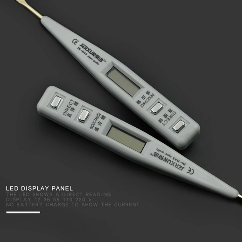 Бесконтактный электрический индикатор со светодиодный светильник кой и