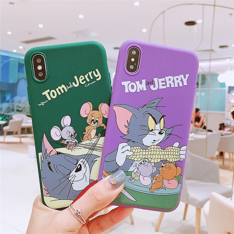 Милый мультяшный узор TPU цветной мягкий чехол для телефона iPhone 11 8 7 6 6S Plus Pro MAX Xs Max X