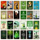 Мужская пещера, декор Grolsch, картина, поилка для напитков, винтажные металлические жестяные знаки, пивной бар, паб, клуб украшения для стен ресторана YM016