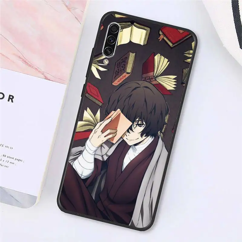 

bungou stray dogs anime Phone Case For Samsung galaxy S 9 10 20 A 10 21 30 31 40 50 51 71 s note 20 j 4 2018 plus Luxury brand
