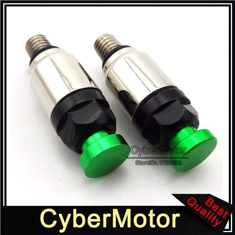 Зеленые мотоциклетные клапаны для пропускного способа воздуха 5x0 8 мм