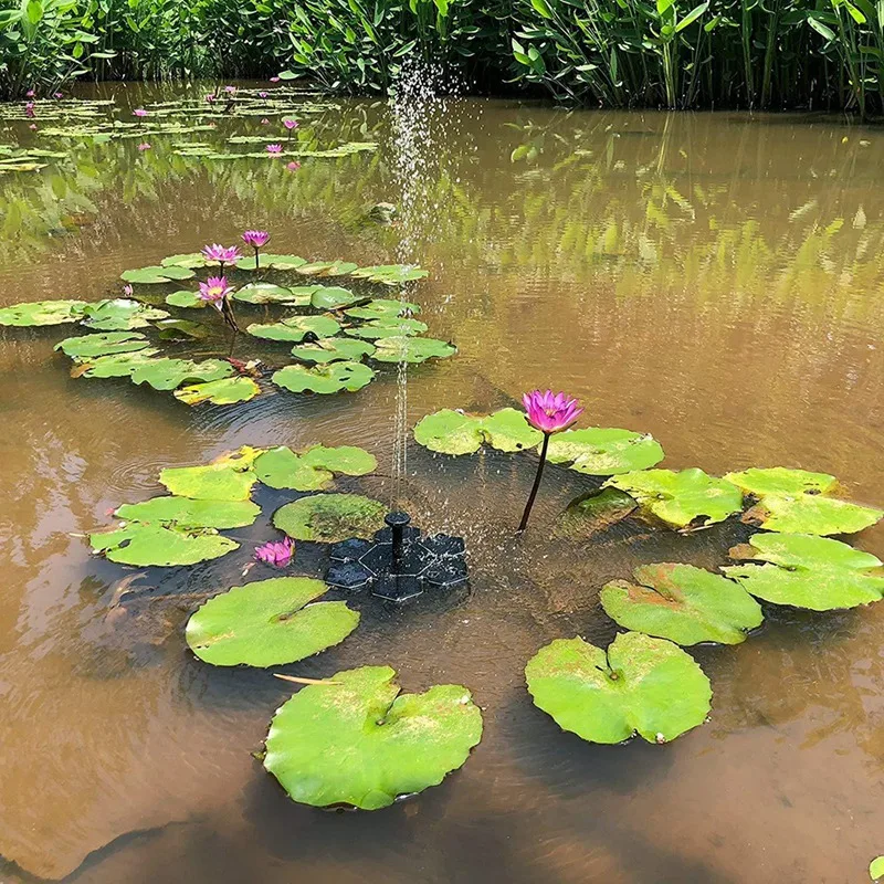 

AU -Solar Fountain Pump Solar Powered Bird Bath Fountain Pump Solar Panel Kit Water Pump Outdoor Watering Submersible Pump