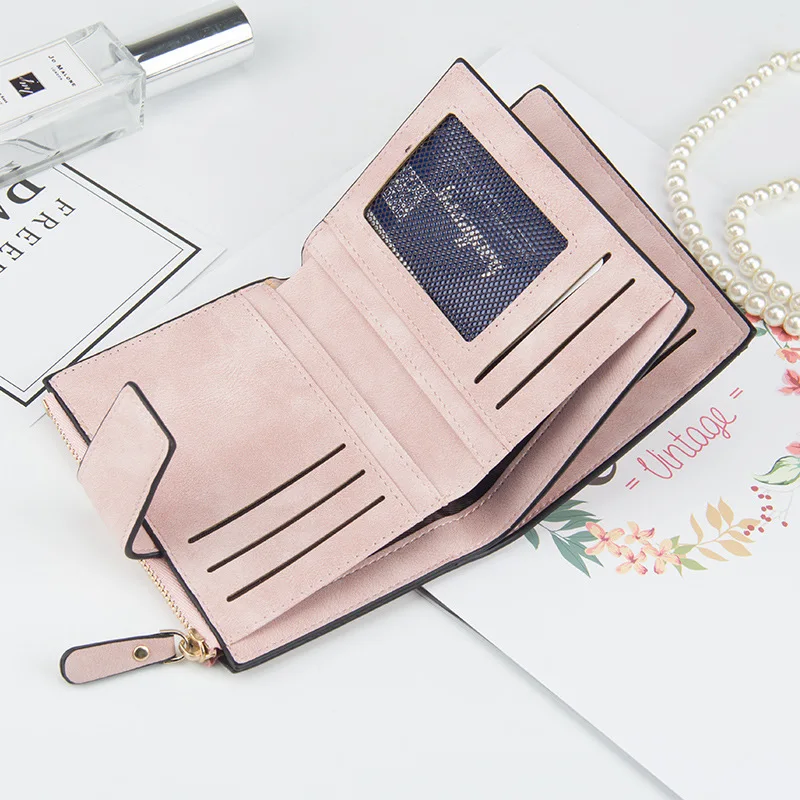 

Hot Women Wallets Fashion Brand PU Leather Purse Women Ladies Card Bag For Women Clutch Women Female Purse Money Clip Wallet