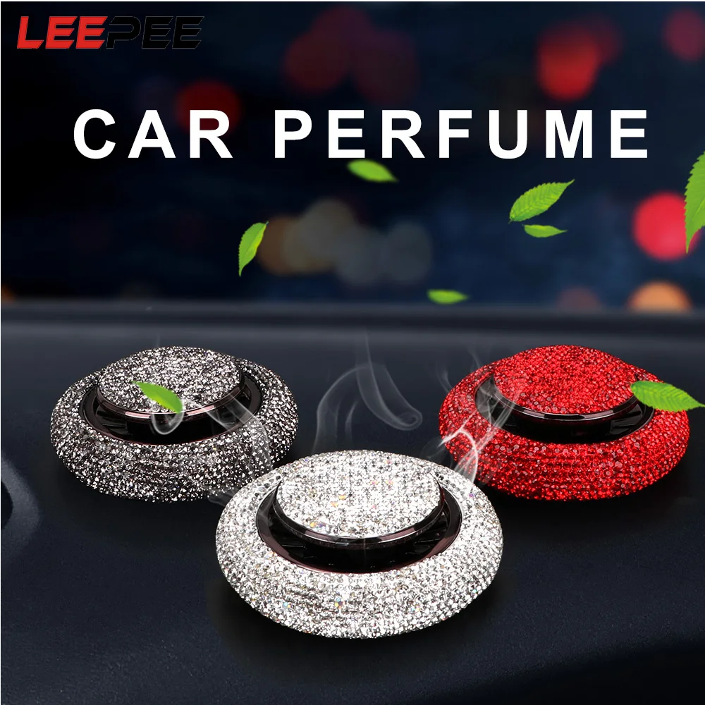 LEEPEE Хрустальный Алмазный Летающий блюдце самоклеящийся освежитель воздуха для