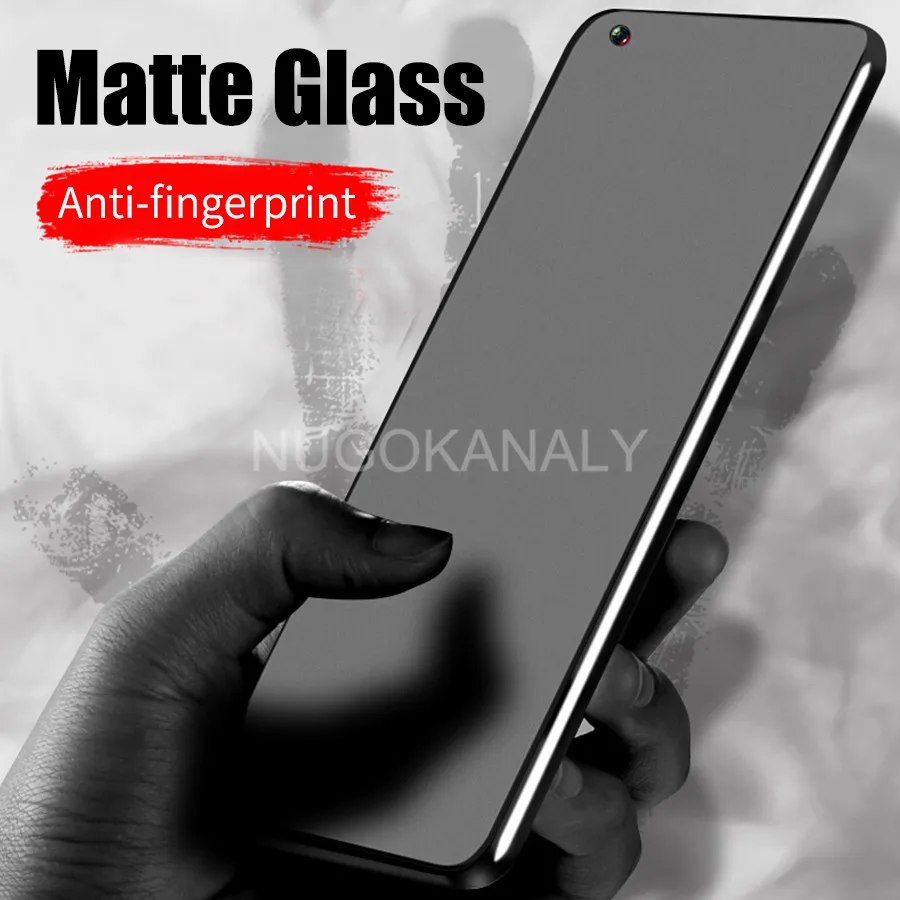 Матовое матовое закаленное стекло для Huawei Honor 10 9 8 Lite 8X Play View 20 20i Pro 10i защита от