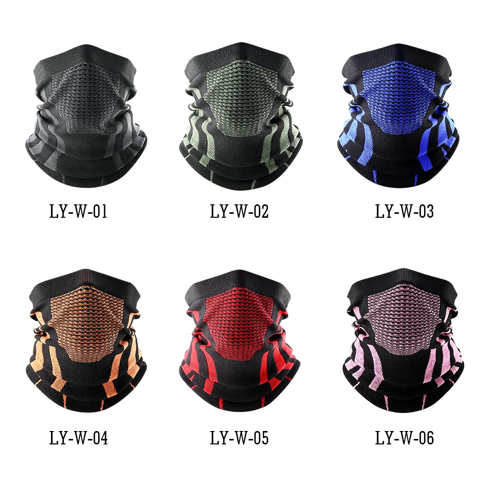 

Winter Ring Buis Zacht Bandana Masker Halsbeenkap Sjaal Snowboard Winddicht Half Gezicht Cover Warmer Sjaals Kap Vrouwen
