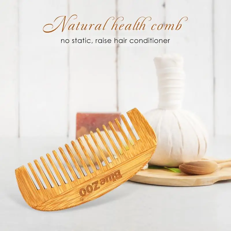

Health Comb Tool Styling Tools Appliances Hair Modeling tool Combs Natural Bamboo Hair Comb Massage Scalp Anti-static