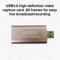 hd hdmi compatible 1080p acquisition card converter electronic machine accessories usb3 0 audio video capture card adapter