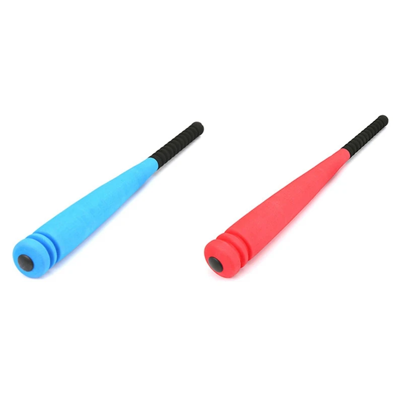 

2 Set Foam Baseball Bat With Baseball Toy Set For Children Age 3 To 5 Years Old,Red & Blue
