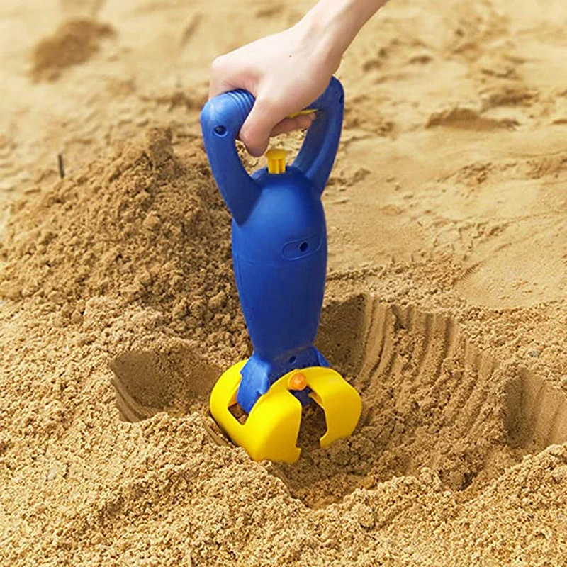 

Children's Beach Toy Set Hand Sand Excavator Sand Toy Hand Excavator Sand Snapper for Beach and Sandpit Shovel XR-Hot