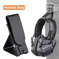 tactical headset hang buckle hook clip clamp for belt molle girdle quick release mobile phone holder