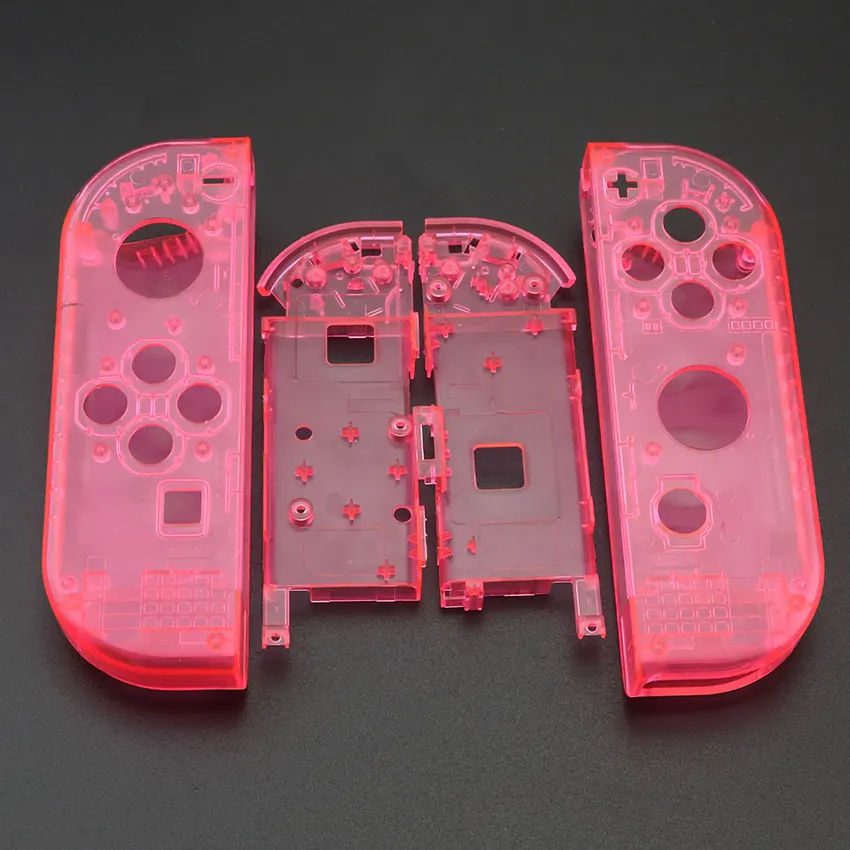 Чехол для Nintendo Switch Joy Con чехол накладка контроллера NS NX JoyCons прозрачный зеленый