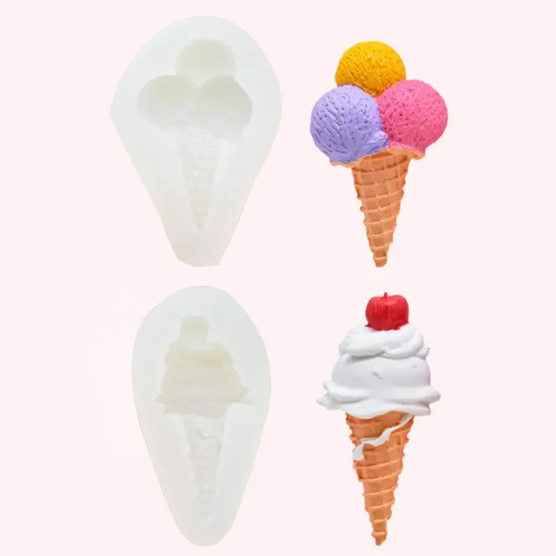 Конусы для мороженого формы мыла силиконовая форма украшения торта