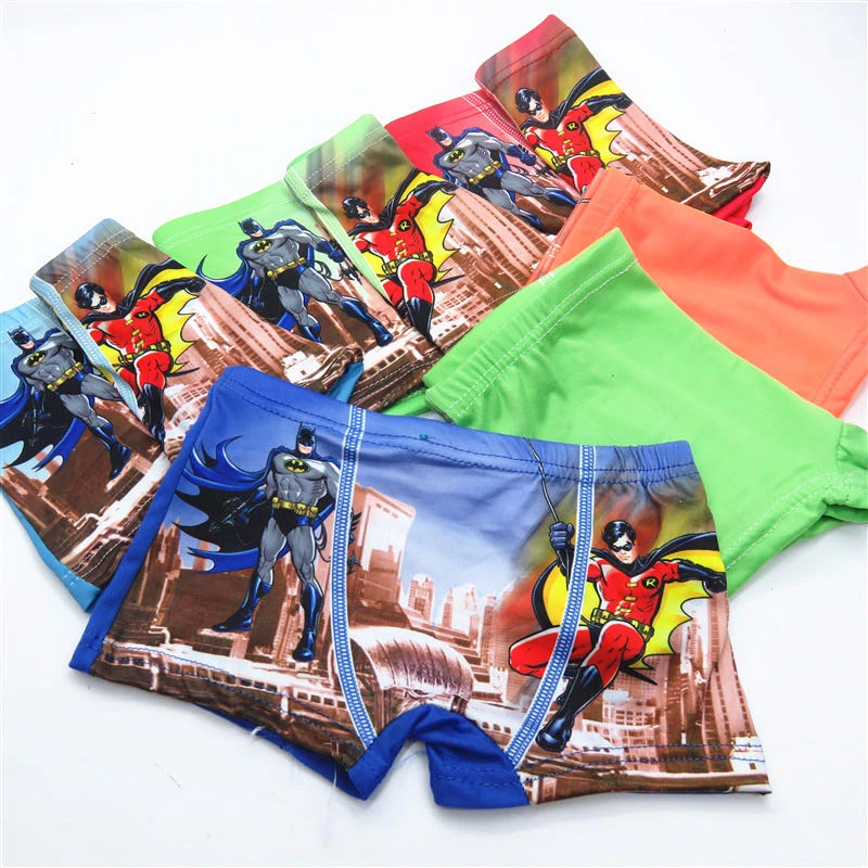 Нижнее белье для мальчиков хлопковые трусы боксеры 4 шт./лот|Нижнее белье| |