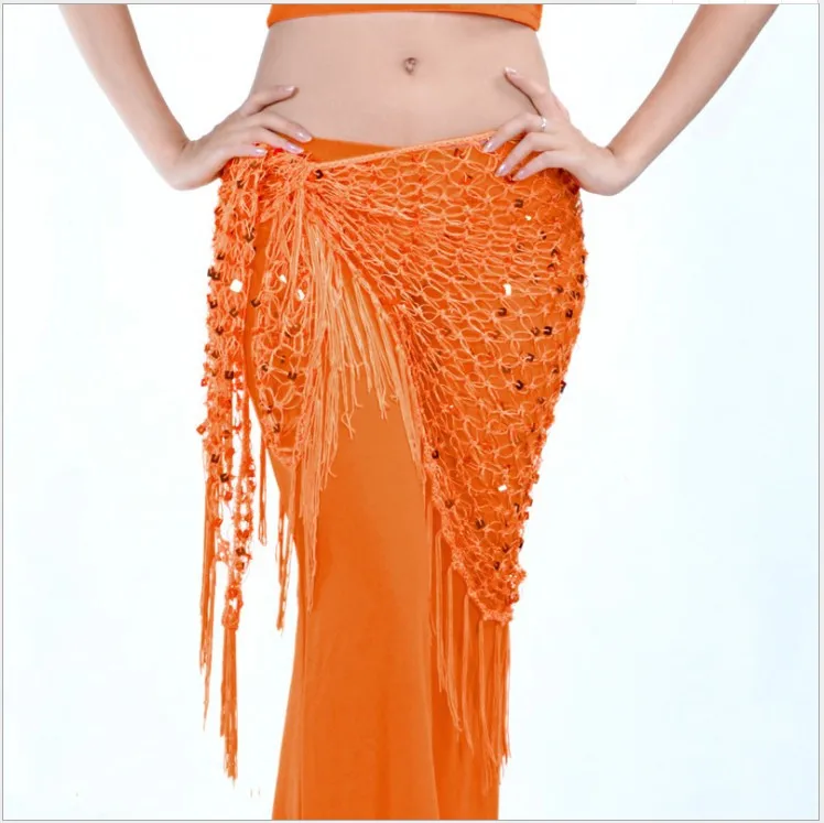 Костюм для танца живота пикантный сетчатый шарф вечеринки аксессуар с блестками