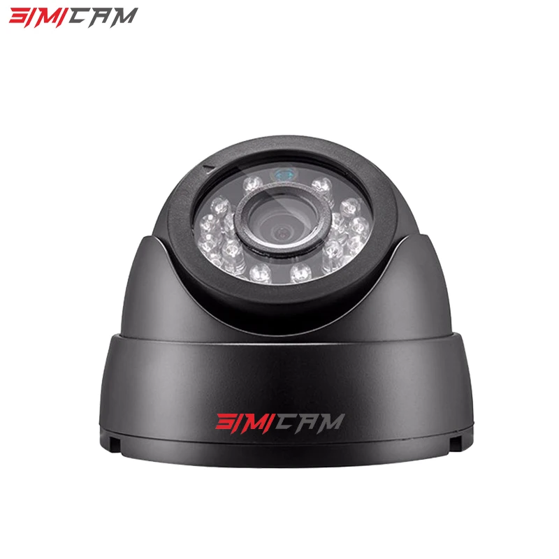 SIMICAM Full HD 720P 1080P 3 6 mmAHD купольная камера видеонаблюдения аналоговая с 24