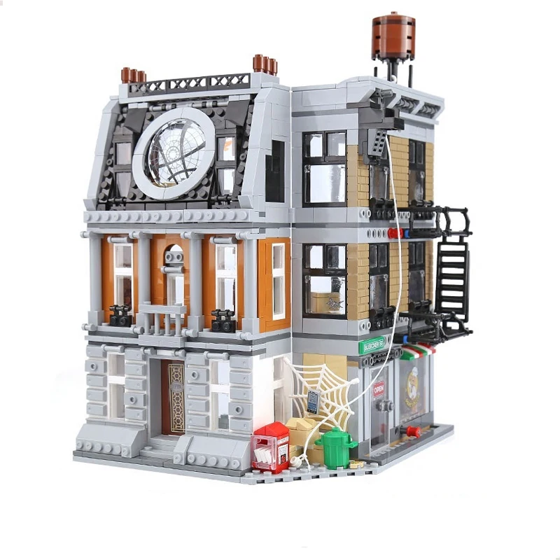 1072 шт. святая Showdown строительные блоки с фигурками Совместимость супер герой