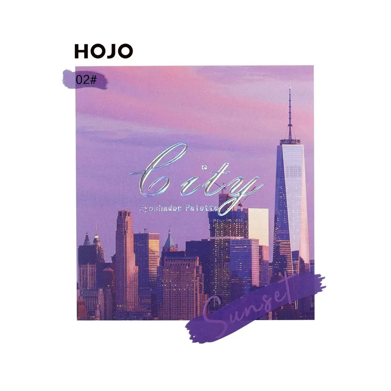 Палетка теней для век 8 цветов водостойкие не размазываются натуральные легко