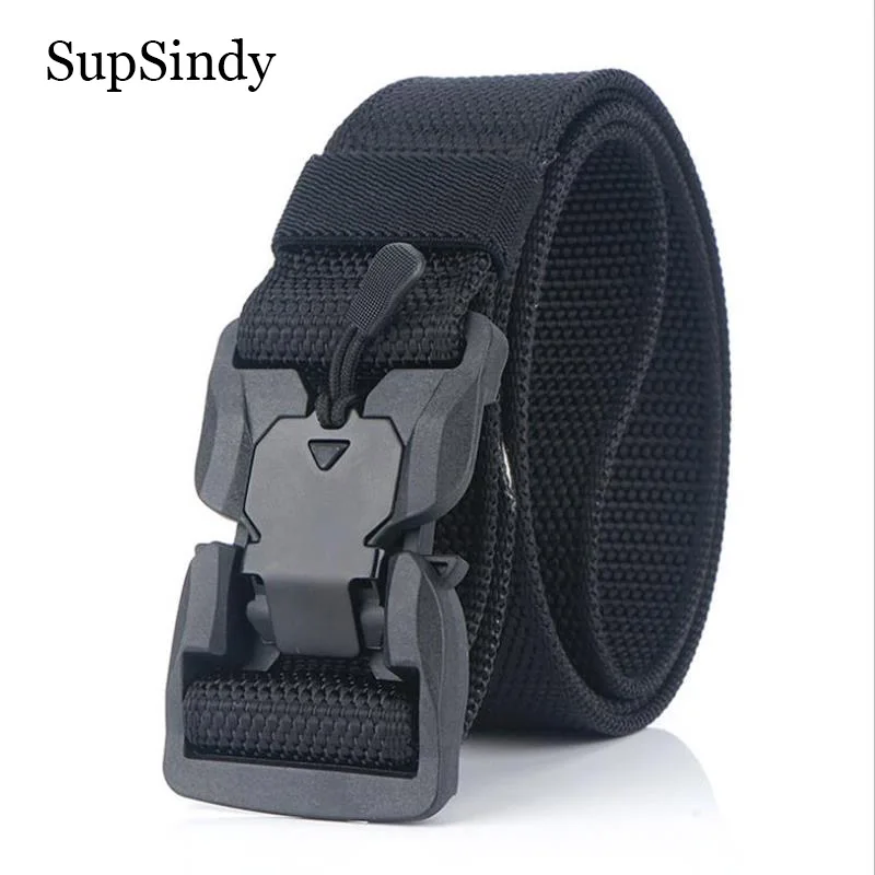 

Ремень SupSindy мужской, армейский тактический пояс в стиле милитари, нейлоновый пояс с быстроразъемной пряжкой, тренировочный