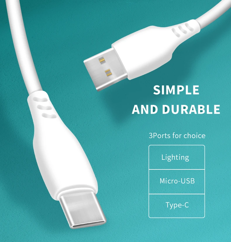 Кабель для передачи данных iphone 12 линии Samsung S21 глобальной зарядный кабель NILLKIN USB 1