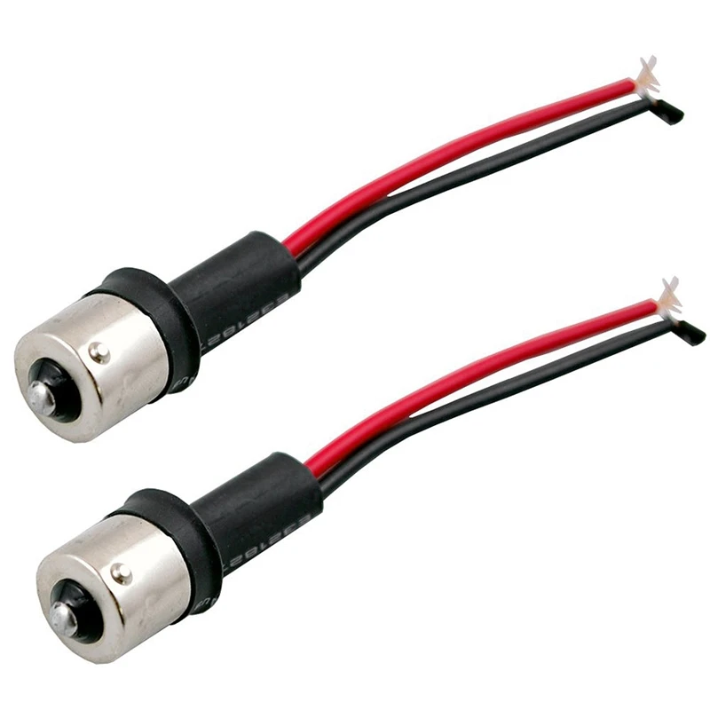 2X 1156 Мужской адаптер жгут проводов для фар задний фонарь сигнала