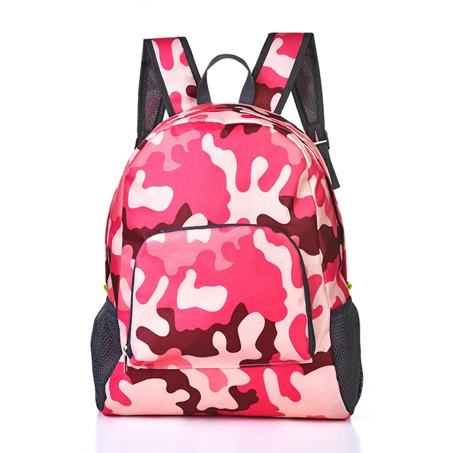 Легкий нейлоновый Водонепроницаемый женский рюкзак для путешествий школьная сумка камуфляжный мужской