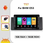 Автомобильный мультимедийный плеер, система android, dvd, GPS, IPS-дисплей 8 дюймов, 1280*720, для BMW 5 серии E39 X5 E53 M5