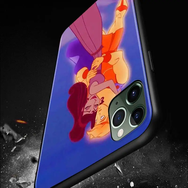 

Soft TPU Cover Hercules Disney for iPhone 12 11 SE XS XR X 7 8 6 5 S mini Plus Pro MAX 2020 Black Phone Case