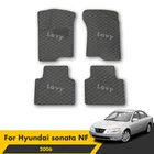 Автомобильные коврики для Hyundai Sonata NF 2006 ковры тире стопы покрытия для педалей ковры колодки авто Запчасти интерьер, на заказ, аксессуары