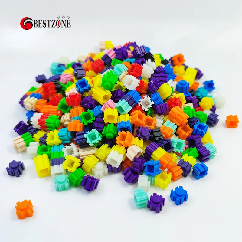

200 Pcs 8*8 MM Magic Mini Diamond Building Blocks Macro DIY Creative Toys Building Bricks for Kid's Gift