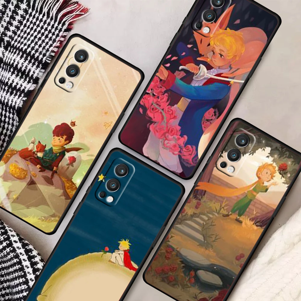 

Cartoon fantasy boy healed For OnePlus Nord 2 CE N10 N100 5G 9R 9 7T 8 8T 7 Pro 6T 5T Silicone Soft Black Phone Case