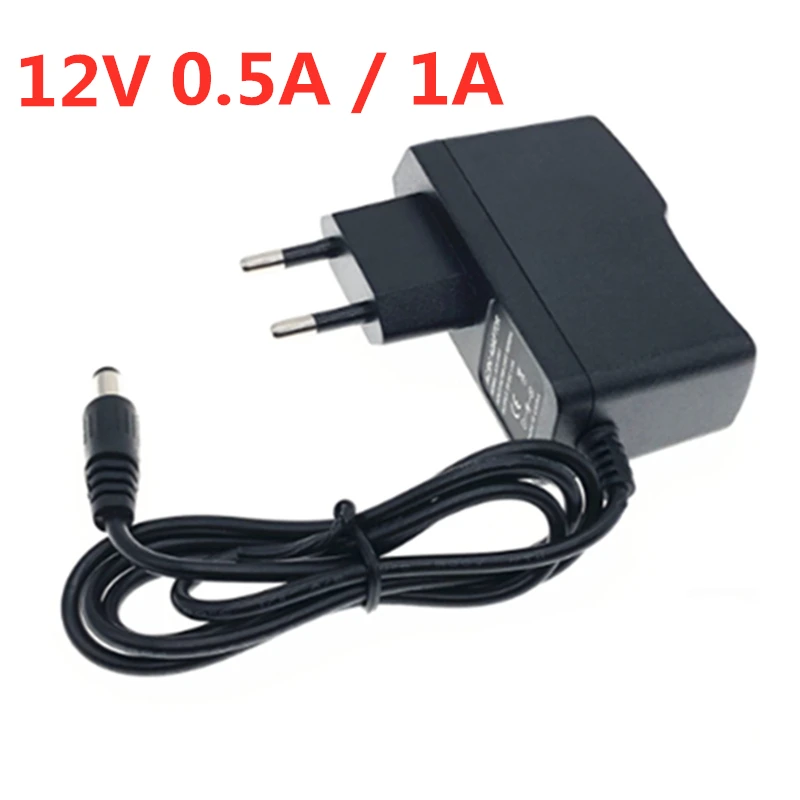 1 шт. AC 100 240 В DC 12 0.5A 1A 1.5A 2A 3A преобразователь адаптер питания зарядное устройство