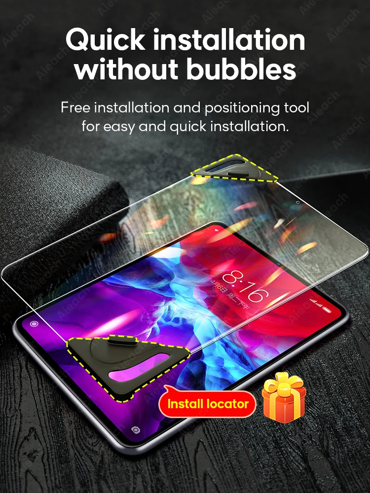 

Screen Protector For iPad Air 3 2 1 Mini 5 4 Tempered Glass For ipad Pro 11 10.5 9.7 6th 5th 10.2 7th generation Protective Film