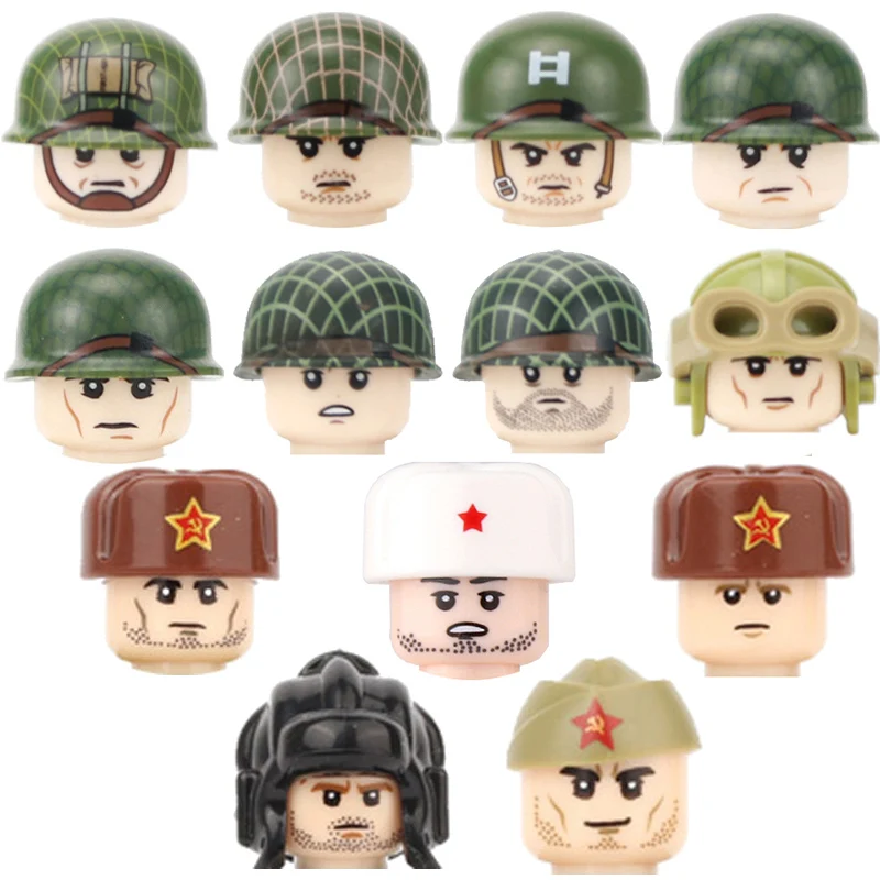 Вторая мировая война фигурки солдат Советского Союза строительные блоки военное