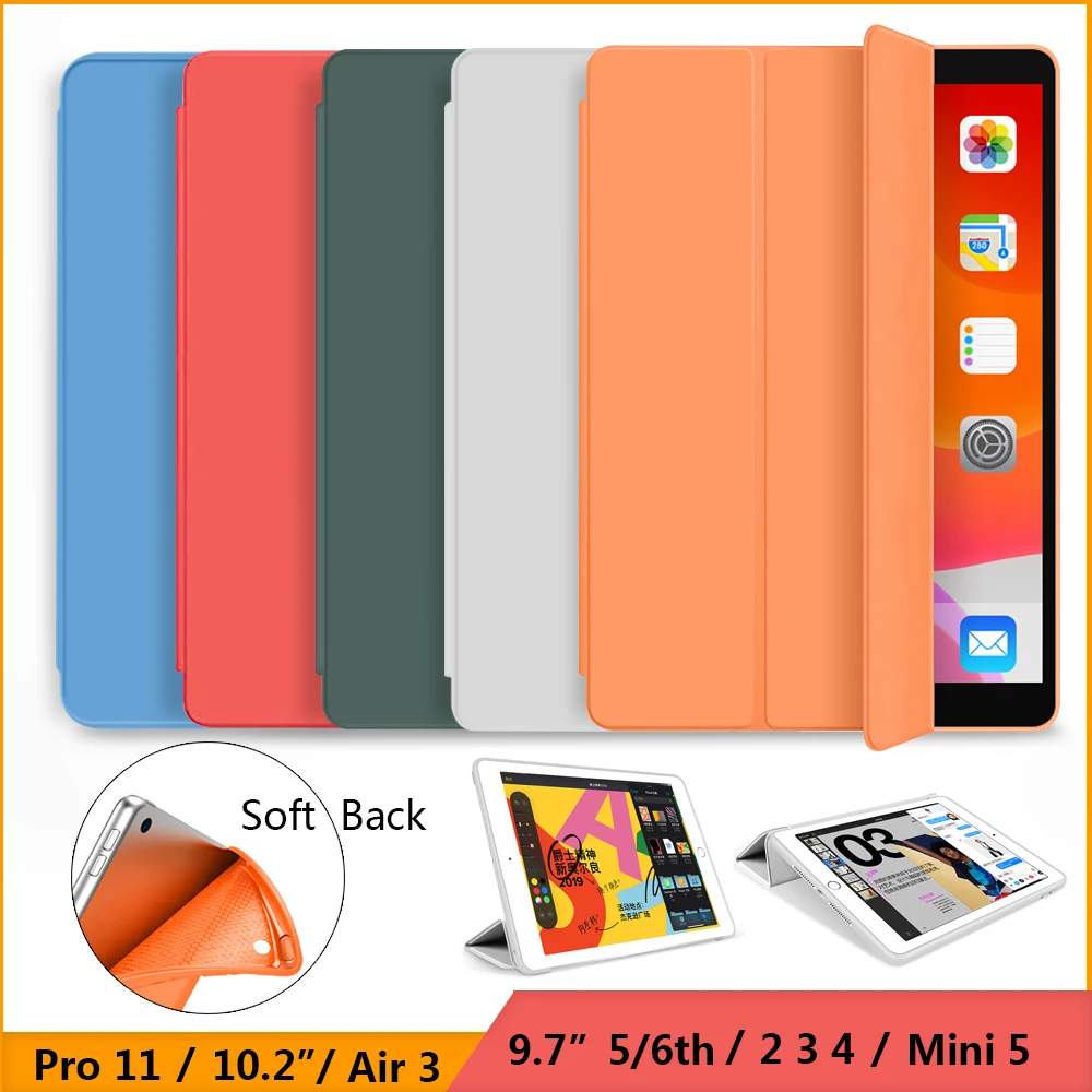 Чехол для ipad Pro 12 9 2021 iPad 11 2020 Air 4 air 2 чехол 8 поколения 10 Mini 5 7 3 чехол|Чехлы планшетов