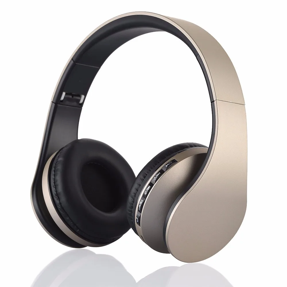 

Wireless Bluetooth Headset Headphone Support TF Music FM for Mobile Phone
