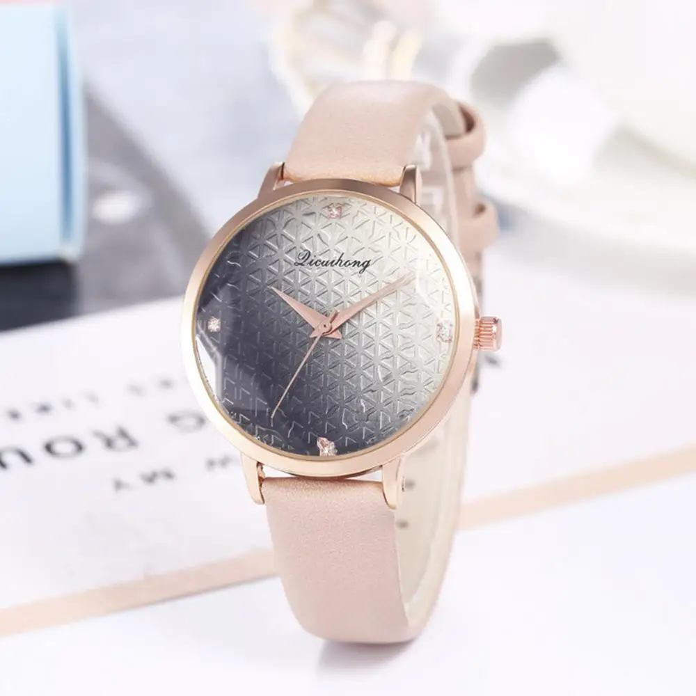 Простые студенческие женские часы с зыбучим песком инкрустированные стразы