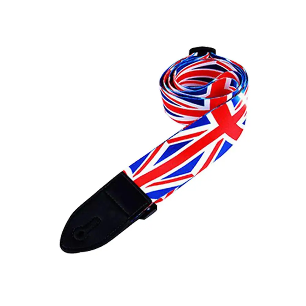 1 шт. цветной ремень для гитары из нейлона акустической электрогитары и бас