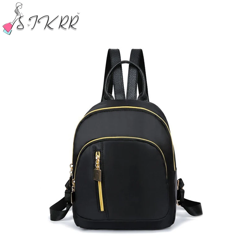 S.IKRR Модный женский нейлоновый рюкзак элегантный стиль повседневные Мини
