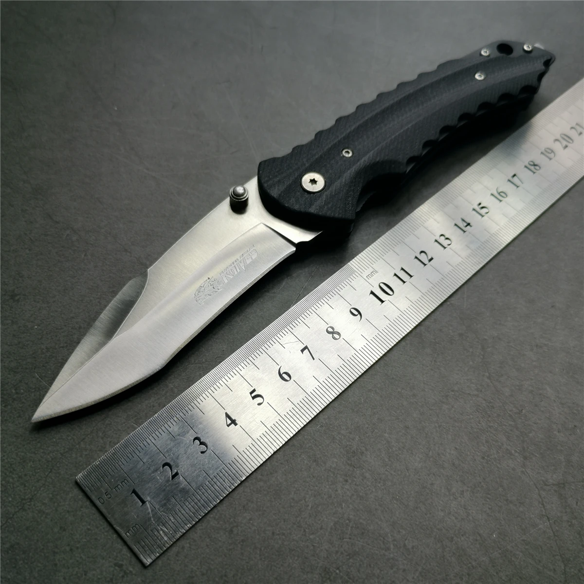 9 &quotножи 55 56HRC тактический складной нож G10 Ручка 7Cr13 лезвие охотничий s Карманный