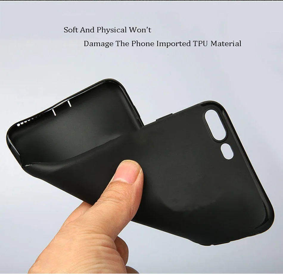 Oppselve Clear Silicon Soft TPU Case For iPhone 7 6 6s Plus Capinhas Ultra Thin Slim Cover 7Plus 6Plus Coque | Мобильные телефоны и