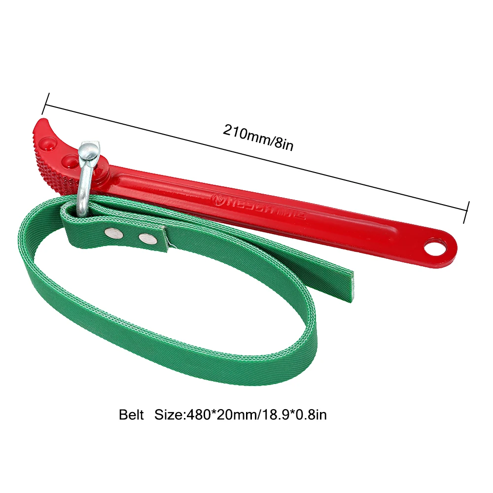 8 дюймовый Многофункциональный Универсальный ленточный ключ для масляного