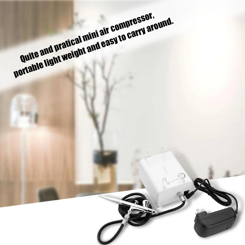 Красивая Аэрограф маленький распылитель насос ручка воздушная щетка с