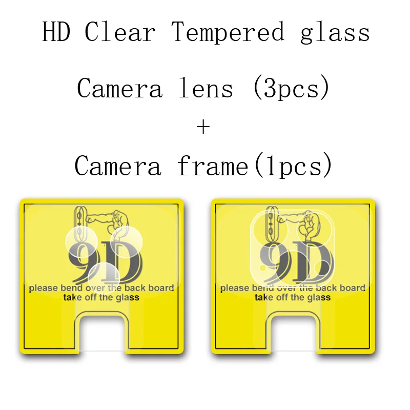 Frame and Lens Рамка для камеры объектив прозрачное закаленное стекло для iPhone 11 Pro Max задняя пленка для камеры на мобильном телефоне 9H защитная - Цвет: Frame and Lens