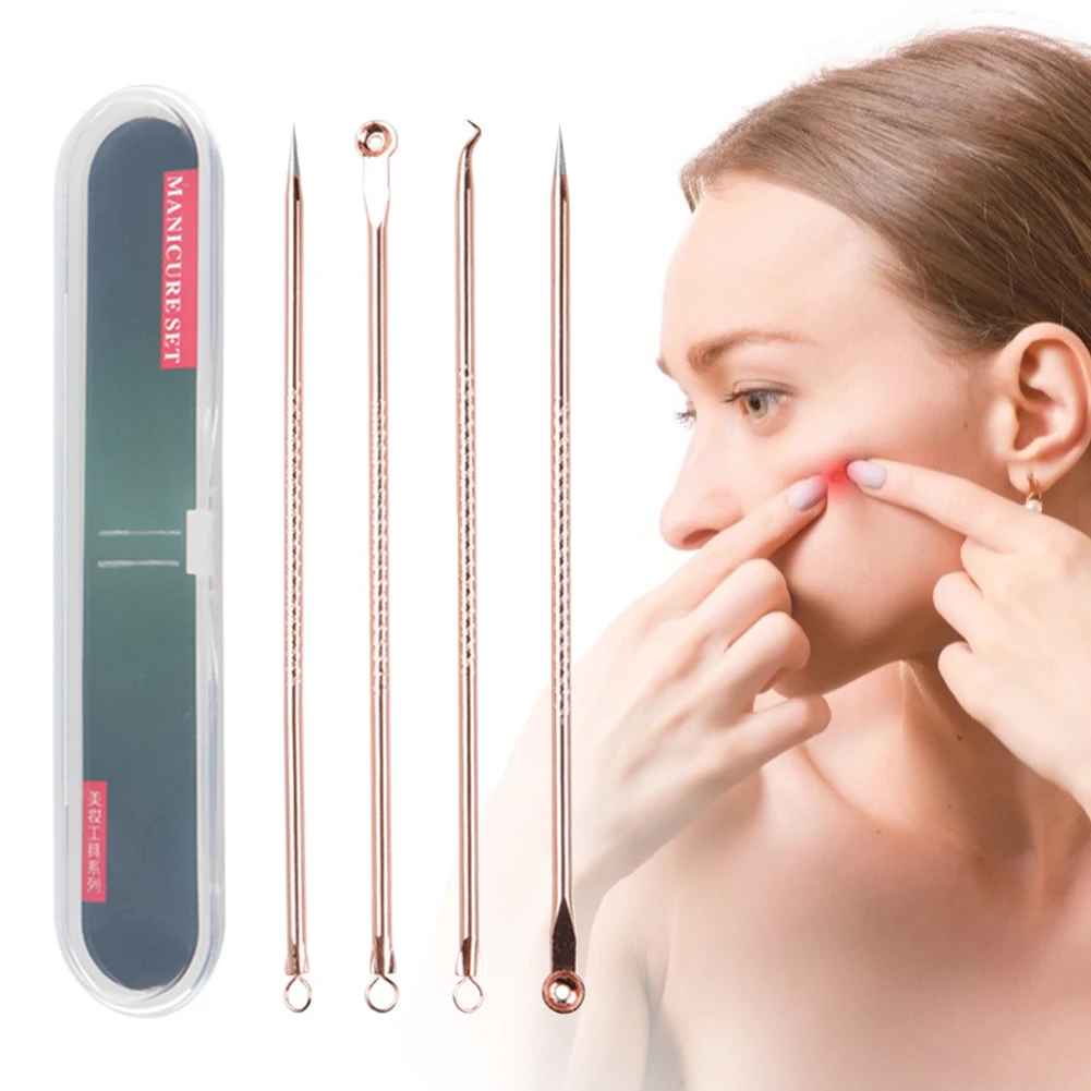 4 шт./компл. инструмент для удаления чёрных точек на лице |
