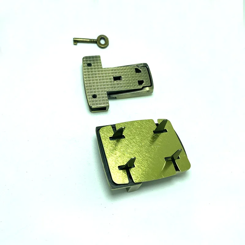 Высокое качество оптовая цена металла пресс-замок с ключом для портфель